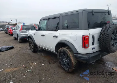 2024 Ford Bronco Black Diamond z USA, uszkodzony, nr VIN 1FMEE1BP2RLA30728